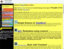 Tablet Screenshot of music-mind.com